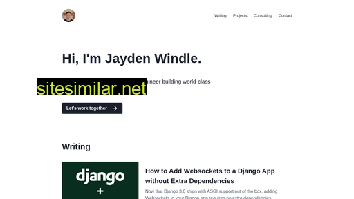 Jaydenwindle similar sites