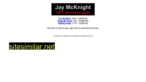 jaymcknight.com alternative sites