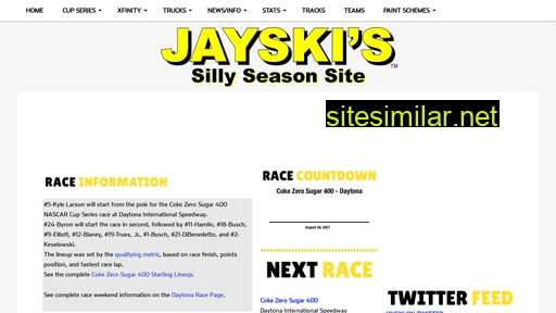 jayski.com alternative sites