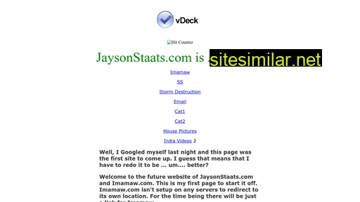 jaysonstaats.com alternative sites