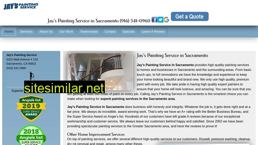 jays-painting-service-sacramento.com alternative sites