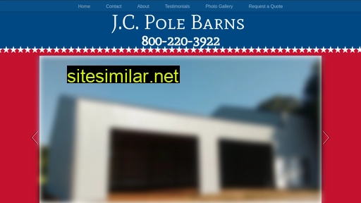 jcpolebarns.com alternative sites