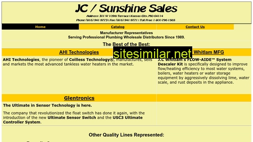 jcsunshine.com alternative sites