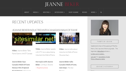 jeannebeker.com alternative sites