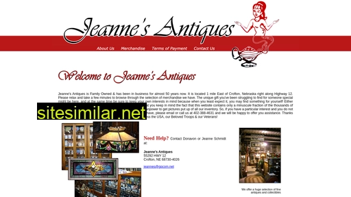 jeannesantiques.com alternative sites
