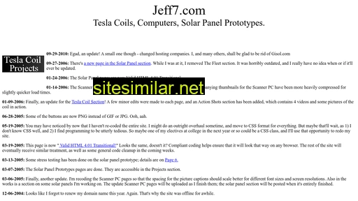 Jeff7 similar sites