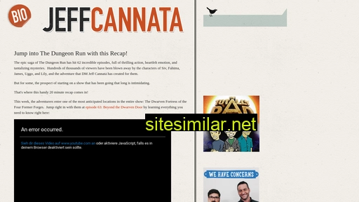 jeffcannata.com alternative sites