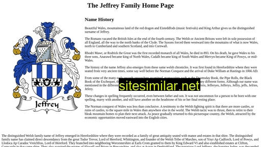 jeffrey.com alternative sites