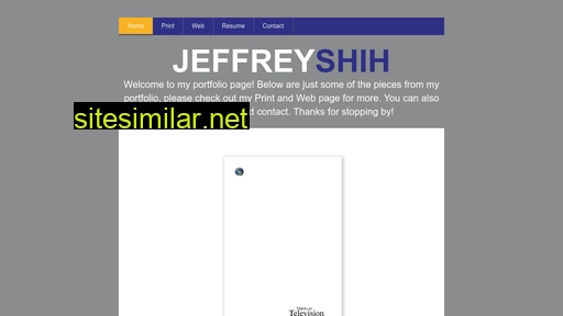 Jeffreyshih similar sites