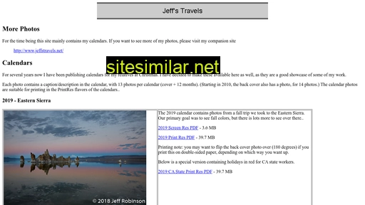 jeffstravels.com alternative sites