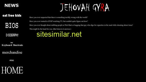 Jehovahgyra similar sites