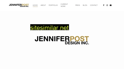 jenniferpostdesign.com alternative sites