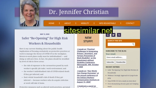 jenniferchristian.com alternative sites