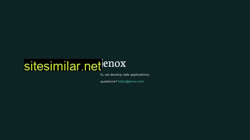 jenox.com alternative sites