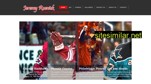 jeremy-roenick.com alternative sites