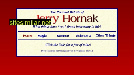 jerryhornak.com alternative sites
