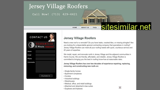 jerseyvillageroofers.com alternative sites