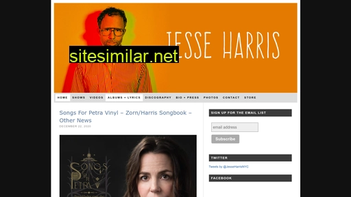 jesseharrismusic.com alternative sites