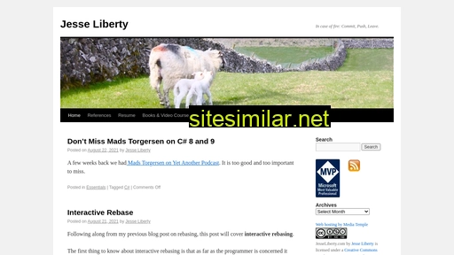 jesseliberty.com alternative sites