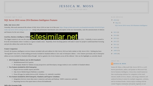 jessicammoss.blogspot.com alternative sites