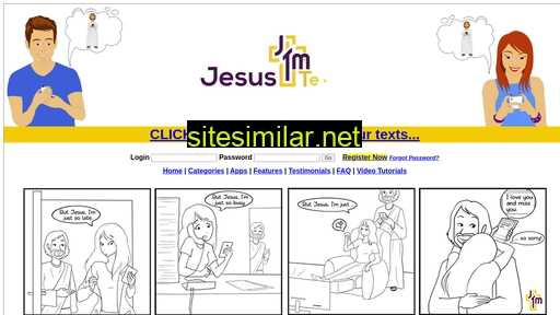 jesustextme.com alternative sites