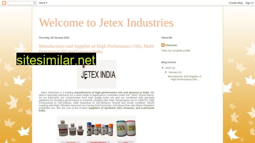 Jetexindia similar sites