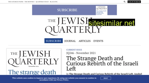 Jewishquarterly similar sites