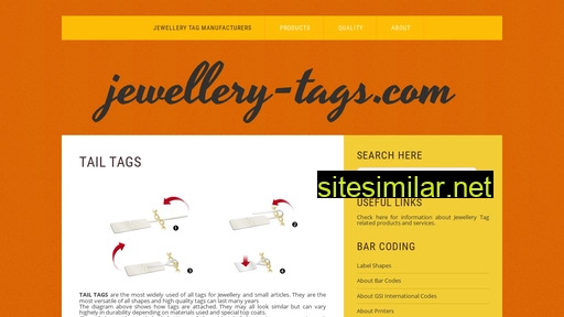 jewellery-tags.com alternative sites