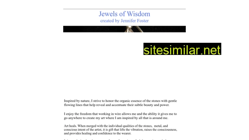 jewelryofwisdom.com alternative sites