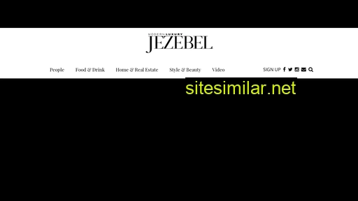 Jezebelmagazine similar sites