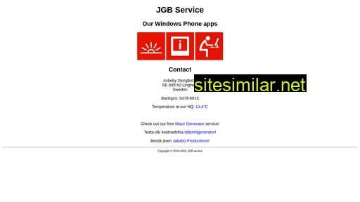 Jgbservice similar sites