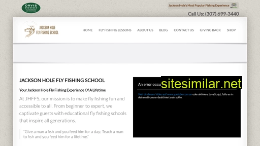 jhflyfishingschool.com alternative sites