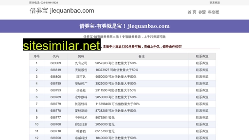 jiequanbao.com alternative sites