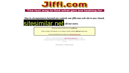 jiffi.com alternative sites