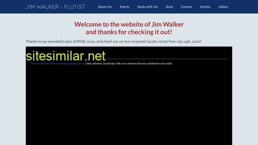 Jimwalkerflute similar sites