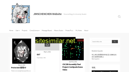Jimschenchen similar sites