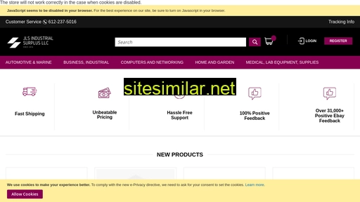 jlsindustrialsurplus.com alternative sites