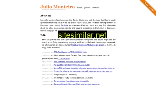 jmonteiro.com alternative sites
