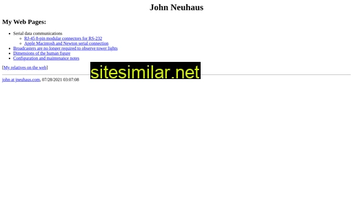 jneuhaus.com alternative sites