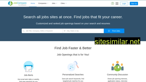 jobcompare.com alternative sites