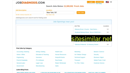Jobdiagnosis similar sites