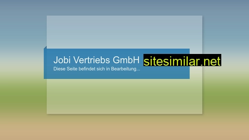jobi-vertriebs-gmbh.com alternative sites