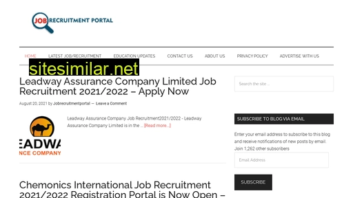 jobrecruitmentportal.com alternative sites