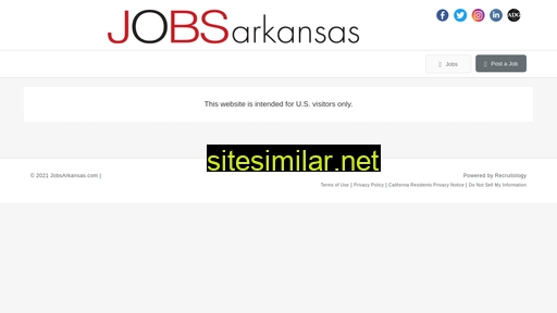 jobsarkansas.com alternative sites