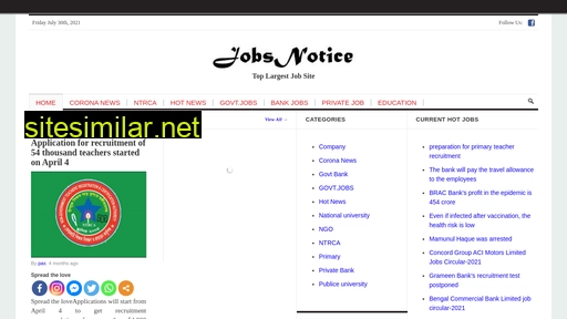 jobsnotice.com alternative sites