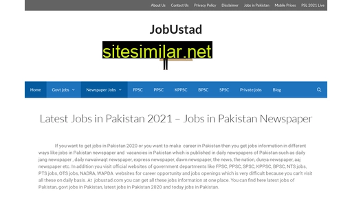 jobustad.com alternative sites