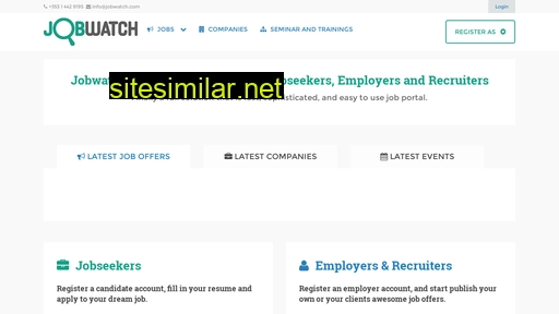 jobwatch.com alternative sites