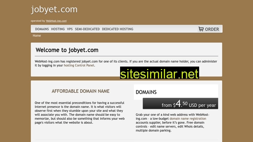 jobyet.com alternative sites