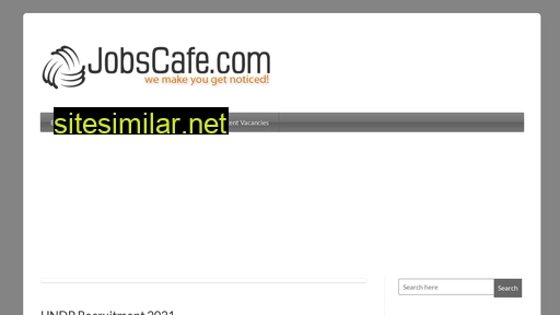 jobscafe.com alternative sites