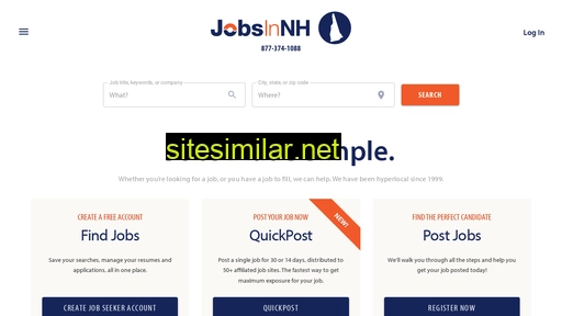 Jobsinnh similar sites